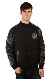 Бомбер Footwork F14 Premium Varsity Black