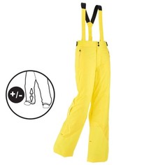 Детские Лыжные Брюки 300 Pullnfit Желтого Цвета Wedze