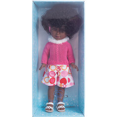 Классическая кукла Vestida de Azul "Весна Нью-Йорк" Паулина африканка, 33 см
