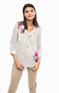 Свободная блуза в полоску Desigual