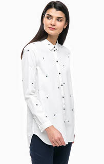 Хлопковая туника с вышивкой Tom Tailor Denim