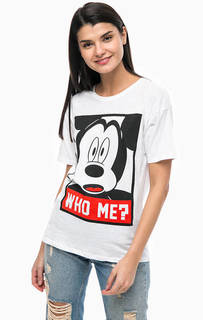 Хлопковая футболка с короткими рукавами Only