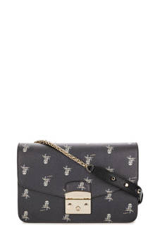 Кожаная сумка с откидным клапаном Furla
