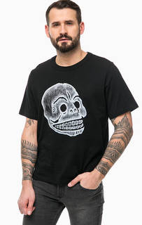 Хлопковая футболка с короткими рукавами Cheap Monday