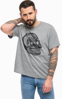 Хлопковая футболка с короткими рукавами Cheap Monday