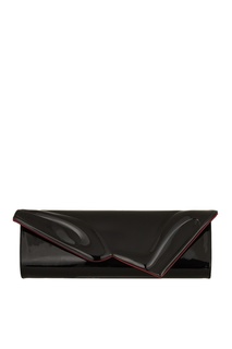 Черный лакированный клатч So Kate Baguette Christian Louboutin