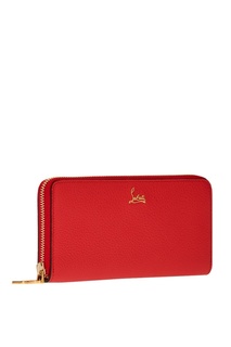 Красный кожаный кошелек W Panettone Christian Louboutin