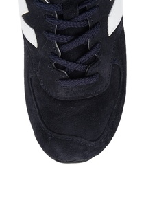 Синие замшевые кроссовки №576 New Balance