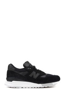 Черные замшевые кроссовки №998 New Balance