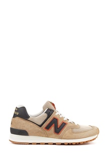 Бежевые кроссовки из замши №574 New Balance