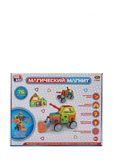 Конструктор "Магический магнит", 76 деталей, в коробке, 30x24x6 см Abtoys