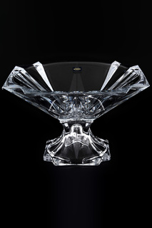 Фруктовница на ножке 33 см Crystalite Bohemia