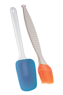 Набор кисточка и лопатка Regent Inox