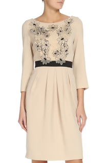 Полуприлегающее платье с потайной молнией Max Mara