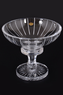 Конфетница 15 см GOLD CRYSTAL