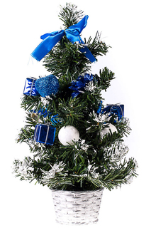 Настольная елочка c игрушками Vittorio Richi