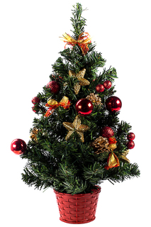 Настольная елочка c игрушками Vittorio Richi