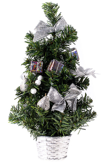 Настольная елочка c игрушками Vittorio Richi