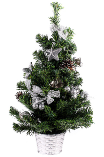 Настольная елочка c игрушками Vittorio Richi