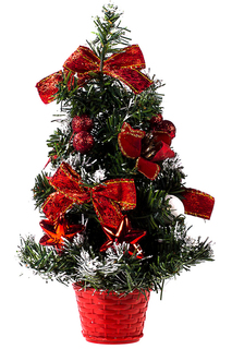 Настольная елочка c игрушками Vittorio Richi