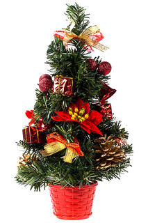 Настольная елочка c игрушками Vittorio Richi