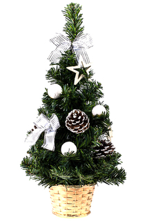 Настольная елочка c игрушками Vittorio Richi