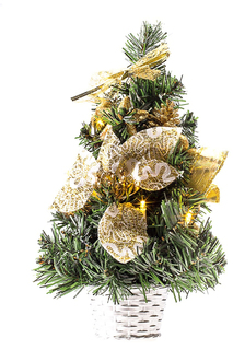 Настольная елочка c гирляндой Vittorio Richi