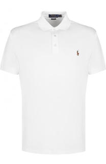 Хлопковое поло с короткими рукавами Polo Ralph Lauren