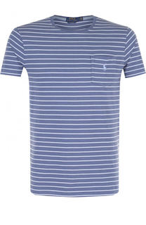 Хлопковая футболка с круглым вырезом Polo Ralph Lauren