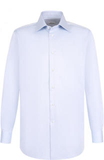 Хлопковая сорочка с воротником кент Brioni