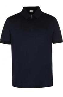 Хлопковое поло с воротником на молнии Brioni
