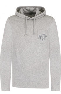 Хлопковое худи с принтом Polo Ralph Lauren