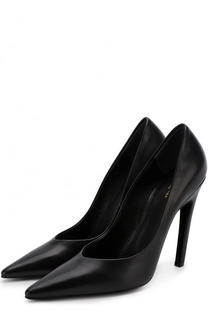 Кожаные туфли Slash на фигурной шпильке Balenciaga