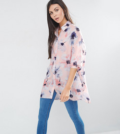 Oversize-блузка с цветочным принтом ASOS TALL - Мульти