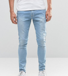 Светлые джинсы с необработанным краем Brooklyn Supply Co - Синий