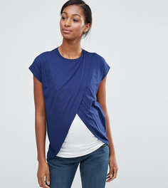 Футболка для кормящих мам с запахом ASOS Maternity - Мульти