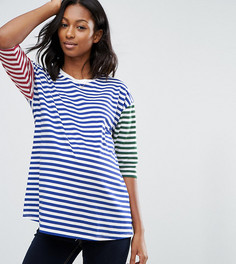 Топ для беременных в контрастную полоску ASOS Maternity - Мульти