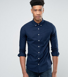 Темно-синяя оксфордская рубашка Burton Menswear TALL - Темно-синий