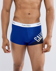 Хлопковые боксеры-брифы ограниченной серии Calvin Klein - Синий