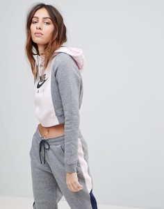 Короткий худи в стиле колор блок Nike Air - Мульти
