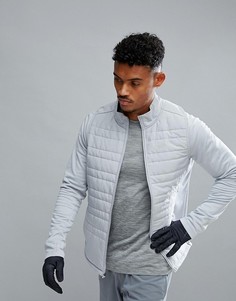 Серая дутая куртка Nike Running 856896-012 - Серый