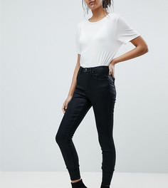 Черные джинсы с покрытием ASOS TALL SCULPT ME Premium - Черный