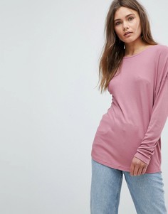 Свободная футболка ASOS - Розовый