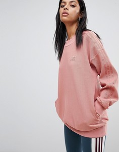 Розовый свитшот adidas Originals - Розовый