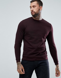 Бордовый свитшот ASOS - Красный