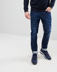 Выбеленные узкие джинсы Emporio Armani J06 - Синий