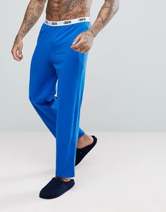 Трикотажные пижамные брюки с прямыми штанинами ASOS - Синий