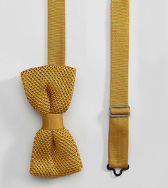 Вязаный галстук Noose &amp; Monkey - Желтый