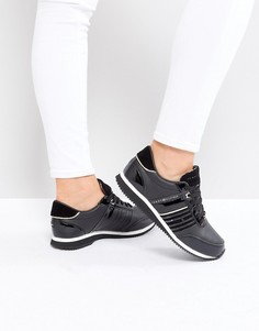Кроссовки на шнуровке Tommy Jeans - Черный