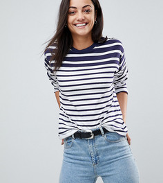 Свободный топ в полоску ASOS TALL - Мульти